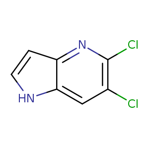 5,6-Dichloro-1H-pyrrolo[3,2-b]pyridine