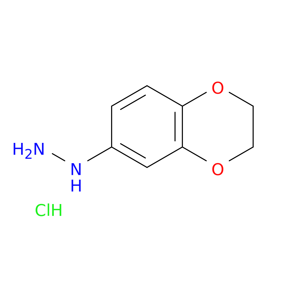 (2,3-Dihydrobenzo[b][1,4]dioxin-6-yl)hydrazine hydrochloride