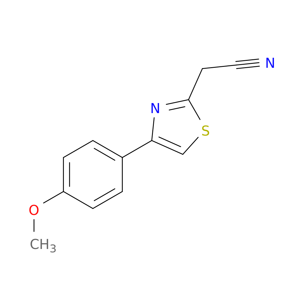 2-[4-(4-Methoxyphenyl)-1,3-thiazol-2-yl]acetonitrile