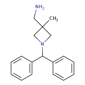 (1-Benzhydryl-3-methylazetidin-3-yl)methanamine