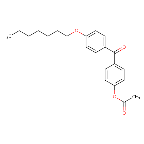 4-Acetoxy-4'-heptyloxybenzophenone