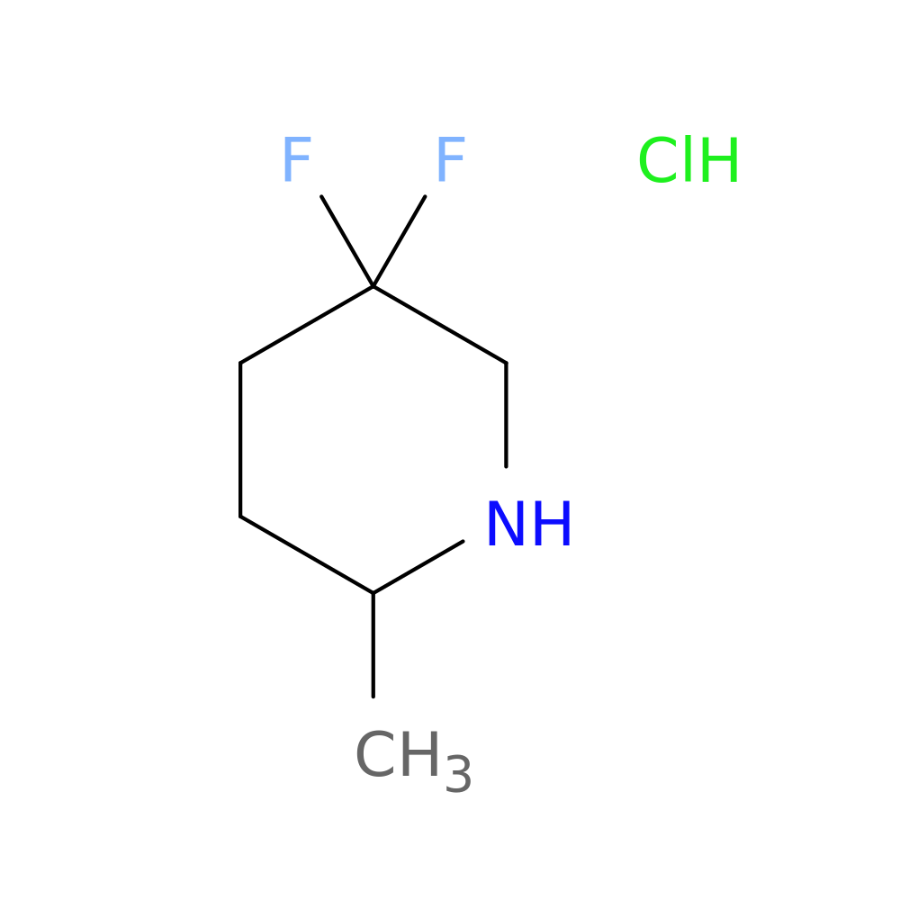 5,5-difluoro-2-methylpiperidine hydrochloride