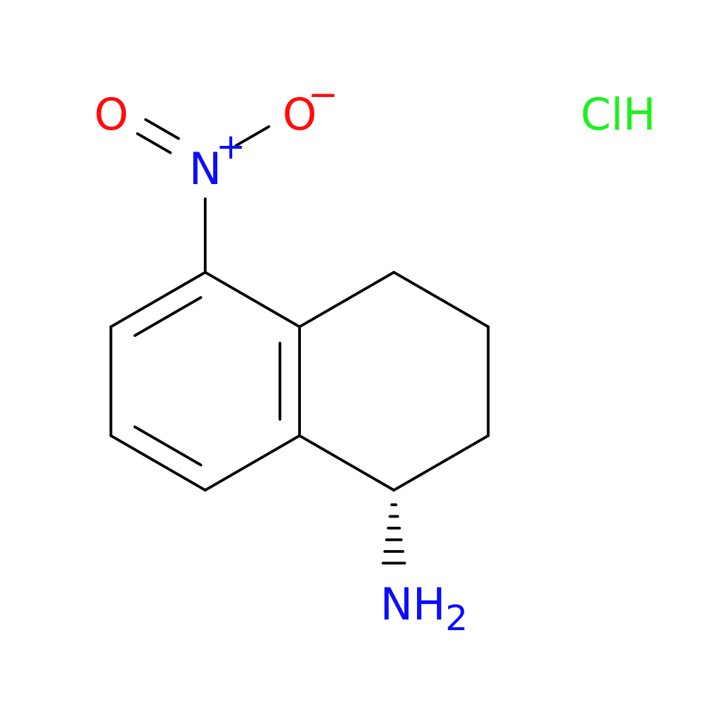 (1S)-5-nitro-1,2,3,4-tetrahydronaphthalen-1-amine hydrochloride