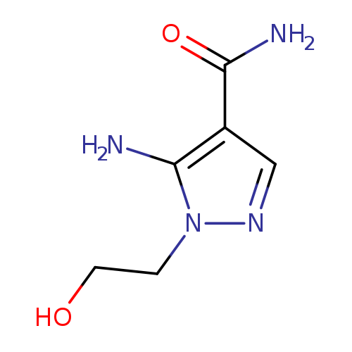 5-Amino-1-(2-hydroxyethyl)-1H-pyrazole-4-carboxamide