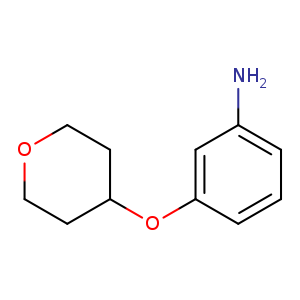 3-[(Tetrahydro-2H-pyran-4-yl)oxy]benzenamine HCl
