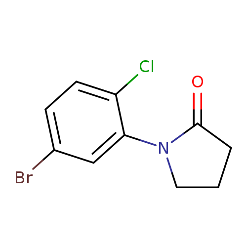 1-(5-bromo-2-chlorophenyl)pyrrolidin-2-one