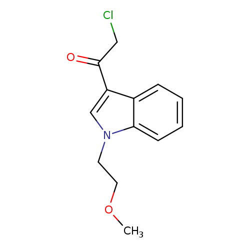 2-Chloro-1-(1-(2-methoxyethyl)-1H-indol-3-yl)ethanone