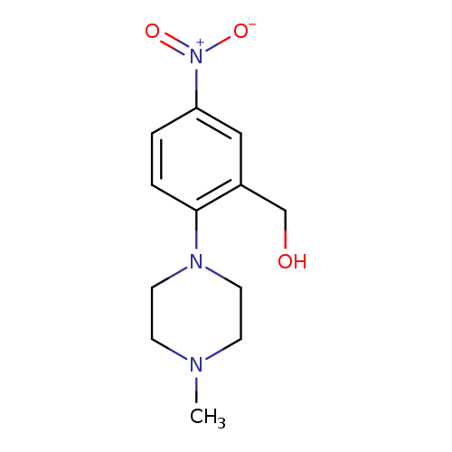 [2-(4-methylpiperazin-1-yl)-5-nitrophenyl]methanol