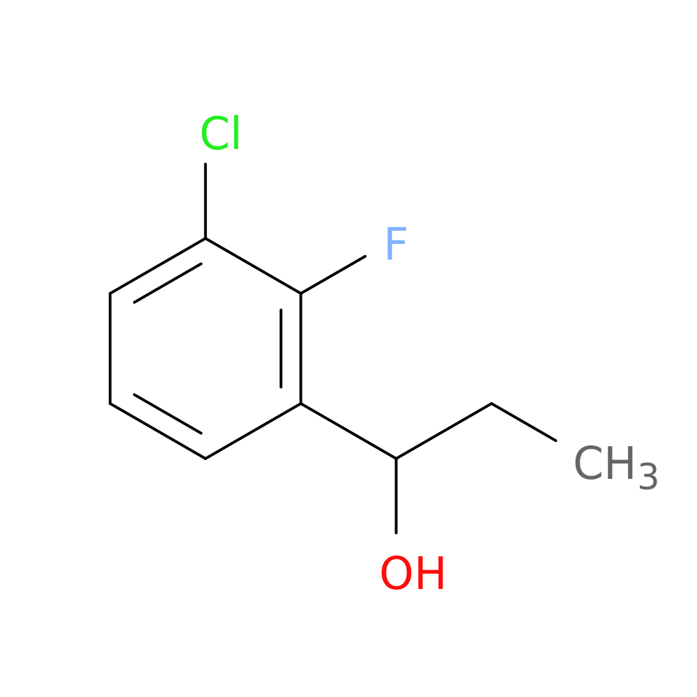 1-(3-chloro-2-fluorophenyl)propan-1-ol
