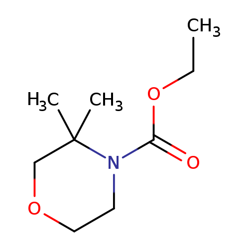 Ethyl 3,3-dimethylmorpholine-4-carboxylate