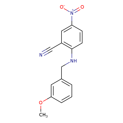 2-[(3-Methoxybenzyl)amino]-5-nitrobenzonitrile
