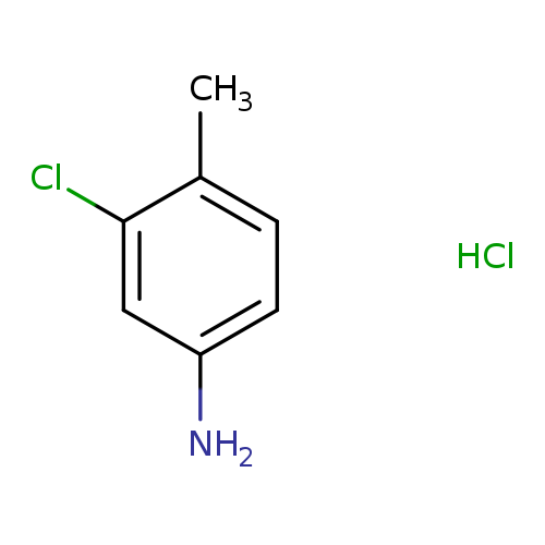 Benzenamine,3-chloro-4-methyl-, hydrochloride (1:1)