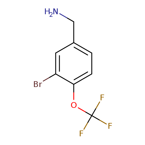 [3-Bromo-4-(trifluoromethoxy)phenyl]methanamine