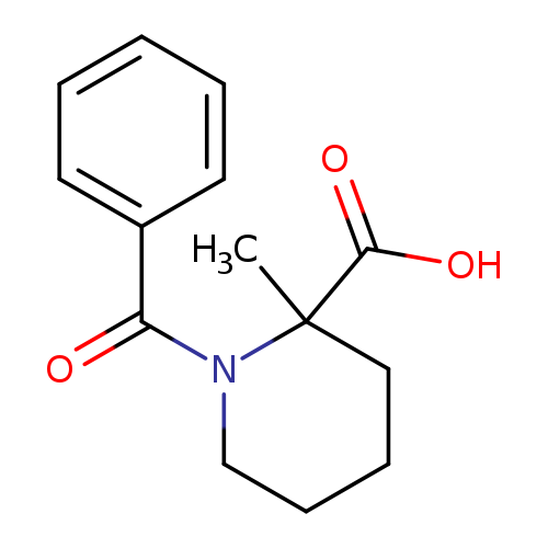 2-Piperidinecarboxylic  acid,  1-benzoyl-2-methyl-