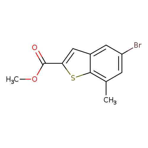 methyl 5-bromo-7-methylbenzo[b]thiophene-2-carboxylate