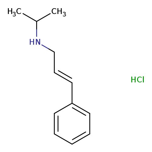 [(2E)-3-phenylprop-2-en-1-yl](propan-2-yl)amine hydrochloride