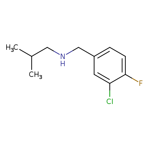 [(3-Chloro-4-fluorophenyl)methyl](2-methylpropyl)amine