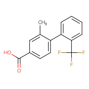 3-Methyl-4-(2-trifluoromethylphenyl)benzoic acid