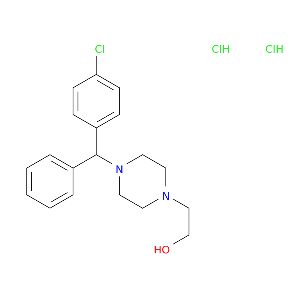 2-(4-((4-Chlorophenyl)(phenyl)methyl)piperazin-1-yl)ethanol dihydrochloride