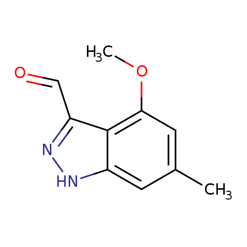4-Methoxy-6-methyl-1H-indazole-3-carbaldehyde