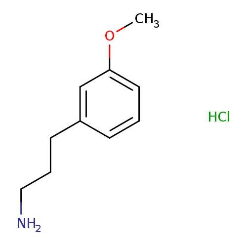 3-(3-methoxyphenyl)propan-1-amine hydrochloride