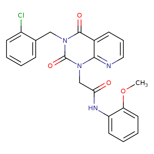 2-{3-[(2-chlorophenyl)methyl]-2,4-dioxo-1H,2H,3H,4H-pyrido[2,3-d]pyrimidin-1-yl}-N-(2-methoxyphenyl)acetamide