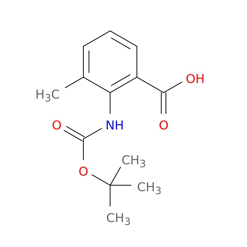 2-tert-Butoxycarbonylamino-3-methyl-benzoic acid
