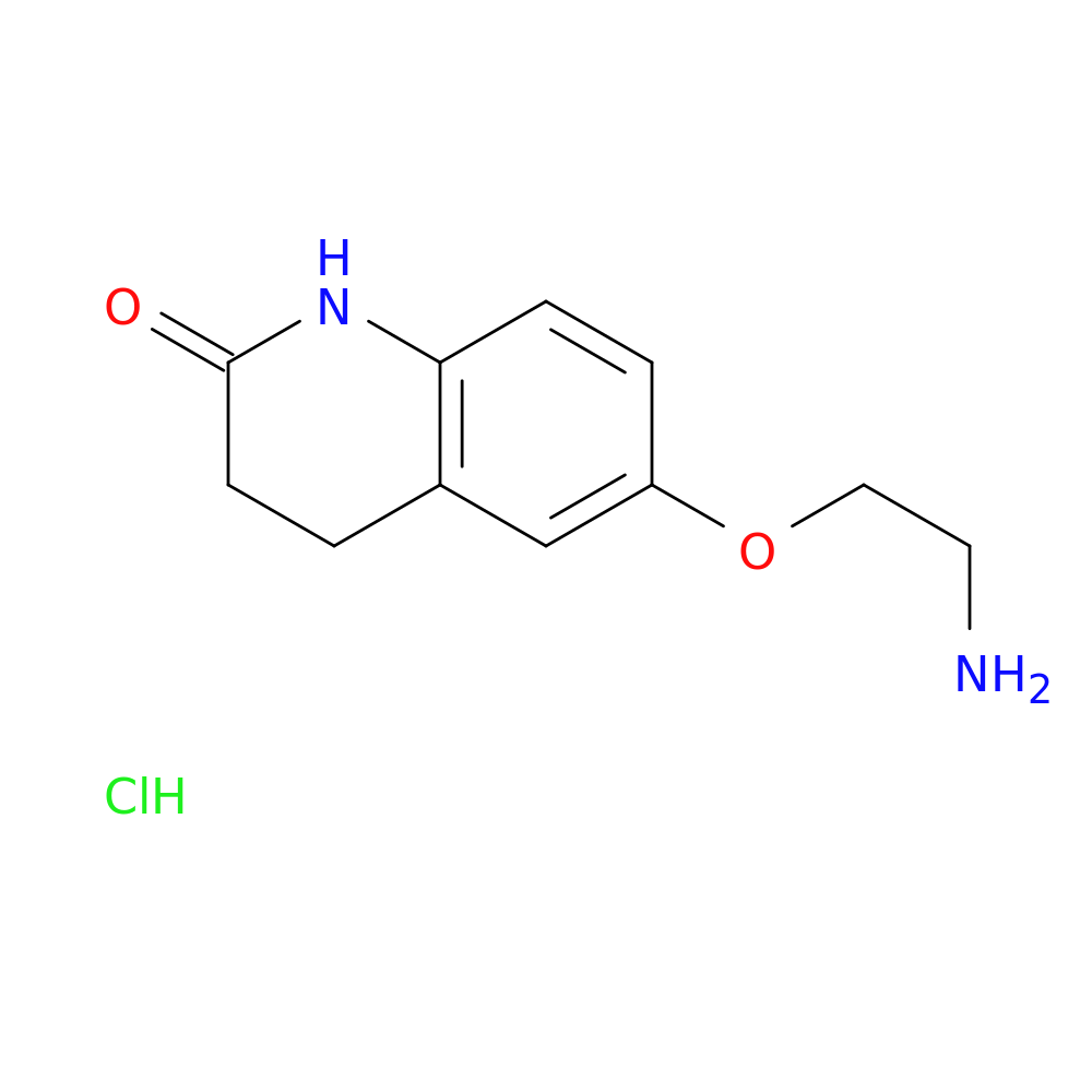 6-(2-aminoethoxy)-1,2,3,4-tetrahydroquinolin-2-one hydrochloride