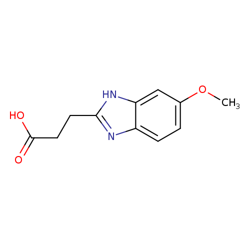 3-(5-Methoxy-1h-benzimidazol-2-yl)propanoic acid