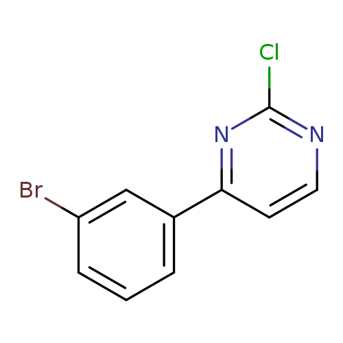 4-(3-Bromophenyl)-2-chloropyrimidine