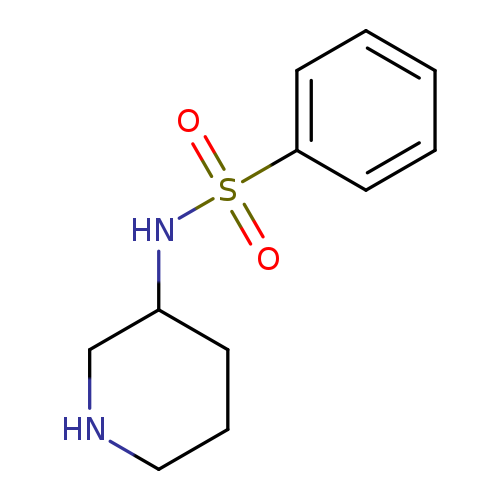 N-(piperidin-3-yl)benzenesulfonamide