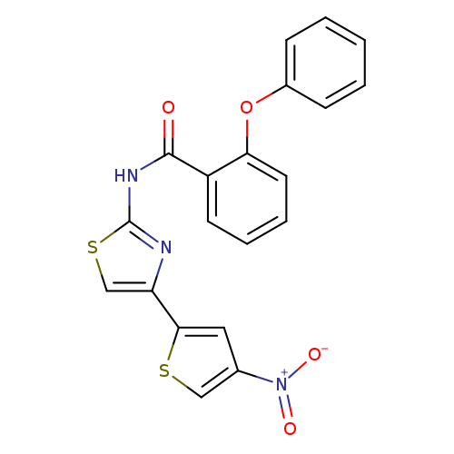 N-[4-(4-nitrothiophen-2-yl)-1,3-thiazol-2-yl]-2-phenoxybenzamide