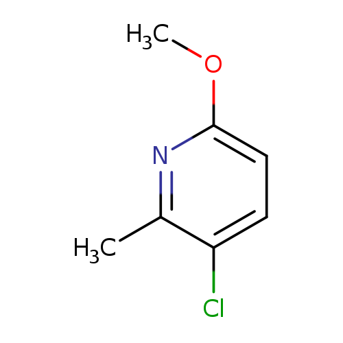 Pyridine, 3-chloro-6-methoxy-2-methyl-