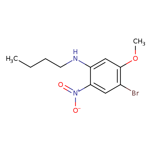 4-Bromo-N-butyl-5-methoxy-2-nitroaniline