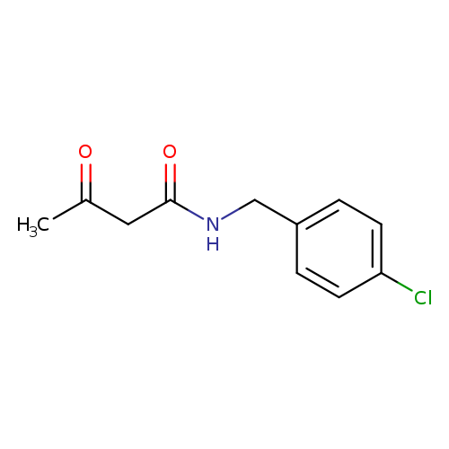 Butanamide, N-[(4-chlorophenyl)methyl]-3-oxo-