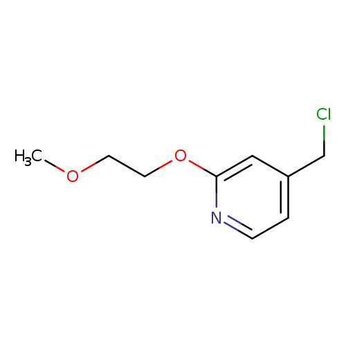 4-(chloromethyl)-2-(2-methoxyethoxy)pyridine