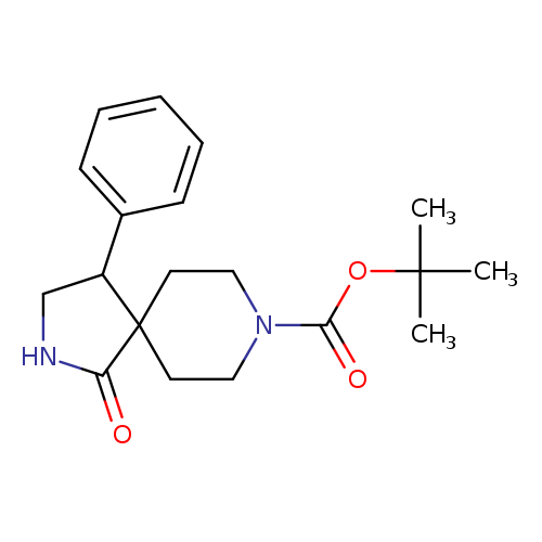 tert-Butyl 1-oxo-4-phenyl-2,8-diazaspiro[4.5]decane-8-carboxylate