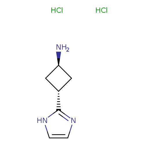 (1r,3r)-3-(1H-imidazol-2-yl)cyclobutan-1-amine dihydrochloride