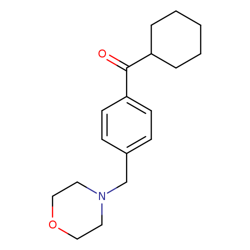 Cyclohexyl 4-(morpholinomethyl)phenyl ketone