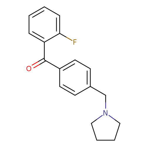 2-Fluoro-4'-pyrrolidinomethyl benzophenone