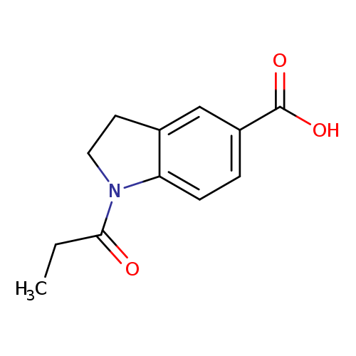 1-propionylindoline-5-carboxylic acid