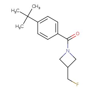 1-(4-tert-butylbenzoyl)-3-(fluoromethyl)azetidine