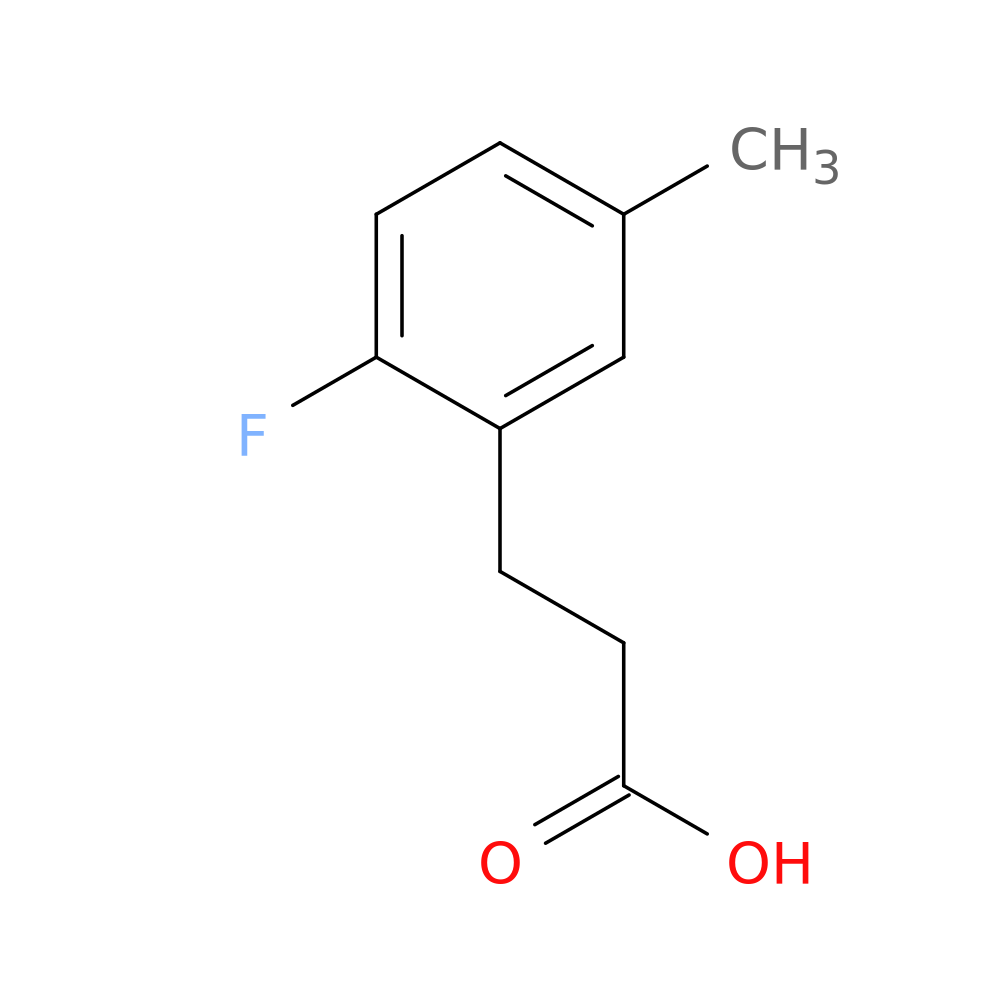 3-(2-Fluoro-5-methylphenyl)propanoic acid