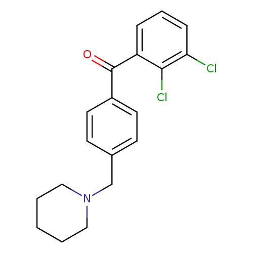2,3-Dichloro-4'-piperidinomethyl benzophenone