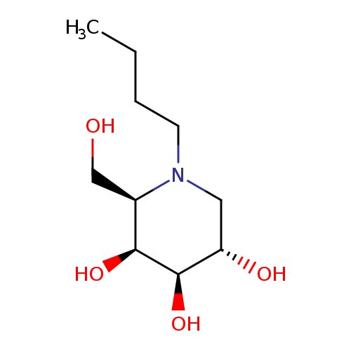 N-Butyl-1-deoxygalactonojirimycin