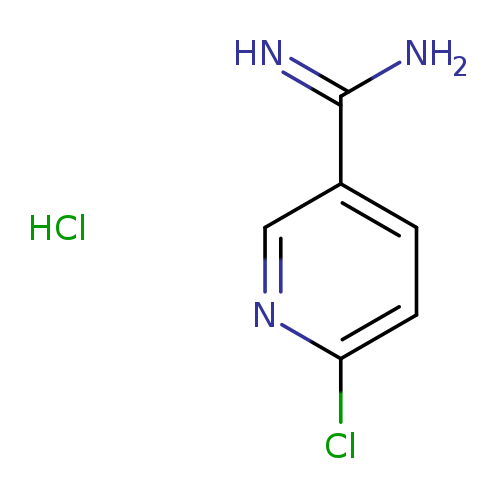 3-Pyridinecarboximidamide, 6-chloro-, hydrochloride (1:1)