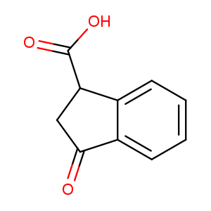 1H-Indene-1-carboxylic acid, 2,3-dihydro-3-oxo-