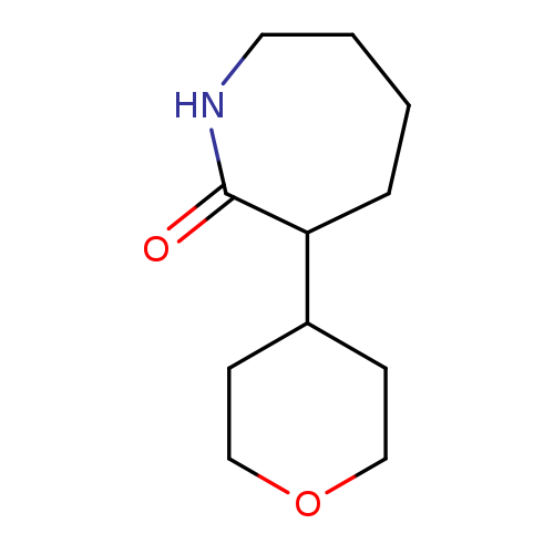 3-(oxan-4-yl)azepan-2-one