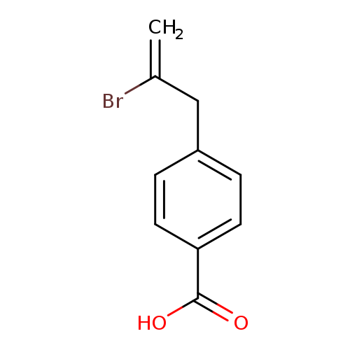 4-(2-Bromo-2-propenyl)benzoic acid