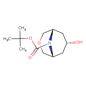 3-Oxa-9-azabicyclo[3.3.1]nonane-9-carboxylic acid, 7-hydroxy-, 1,1-dimethylethyl ester, (7-endo)-
